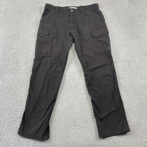 First Tactical Pants Mens 38/32 Black Cargo Tactical Ripstop Utility 13667